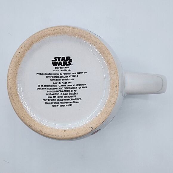 Star Wars Beep Boop You R2 Cute Ceramic Valentine's Love Jumbo Coffee Tea Mug - Picture 7 of 8